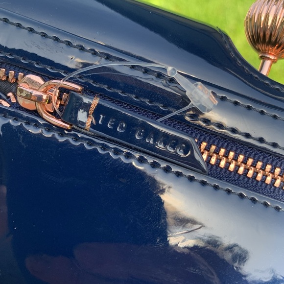 Kisslock wallet Ted Baker Blue patent leather - Picture 12 of 15